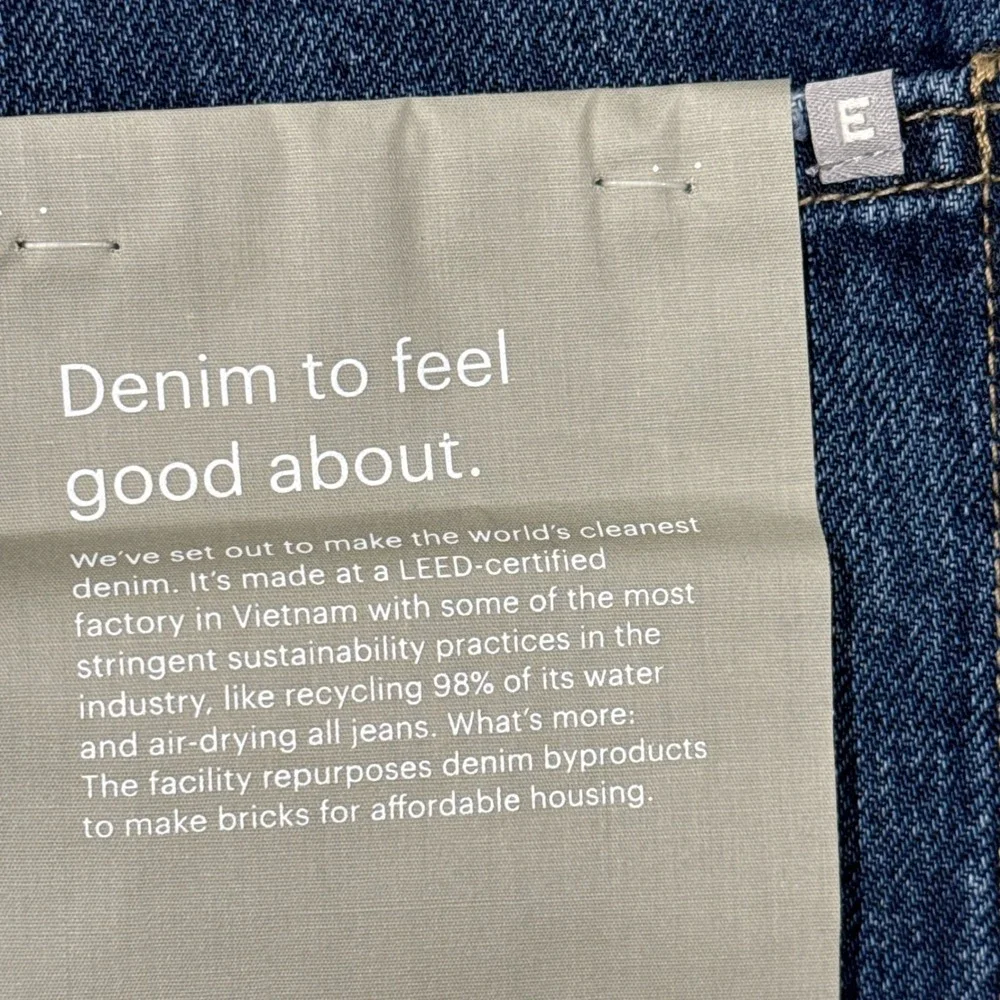 Everlane‎ Jeans Womens 35 The 90s Way High Jeans NWT Rigid